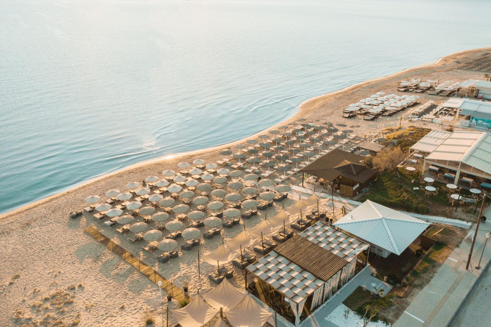 Hotel Agni On The Beach Sarti Buitenkant foto